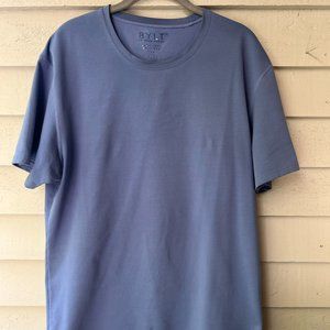 BYLT Basics - Split Hem Tee Shirt: LUX - Back Bay | Size Large